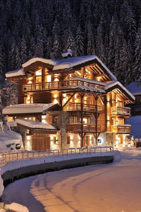 Chalet Le Moulin, Courchevel Le Praz, 6 Chambres, Ski In, Ski Out Exterior photo