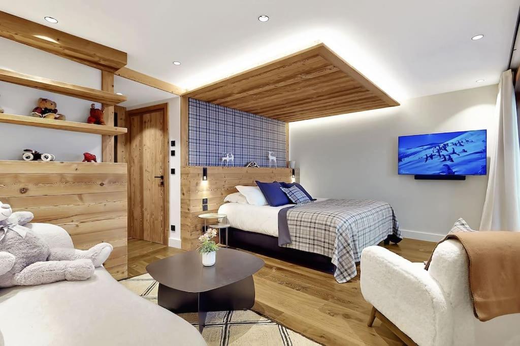 Chalet Le Moulin, Courchevel Le Praz, 6 Chambres, Ski In, Ski Out Exterior photo